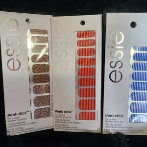 Essie Nail Strip Bundle of 3, NWT